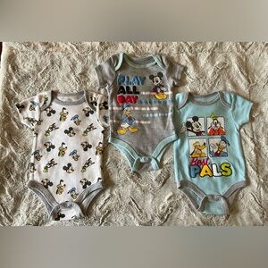 Disney Baby Boy 3 Pieces Size 3 Months